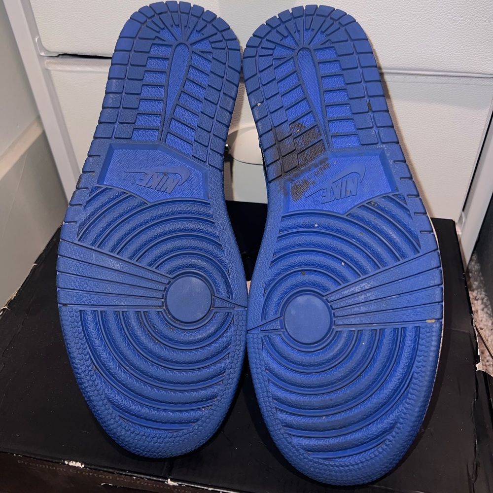 Jordan 1 Retro High OG Flyknit Royal 2017 7Y - Picture 5 of 5
